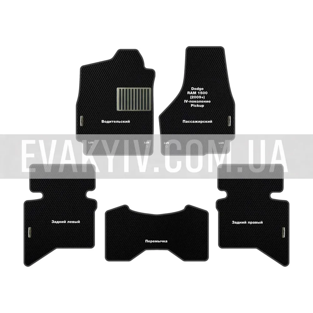Dodge Ram 1500 2009-2018 IV покоління USA Pickup  4-х дверна 5-ти місна Quad Cab
