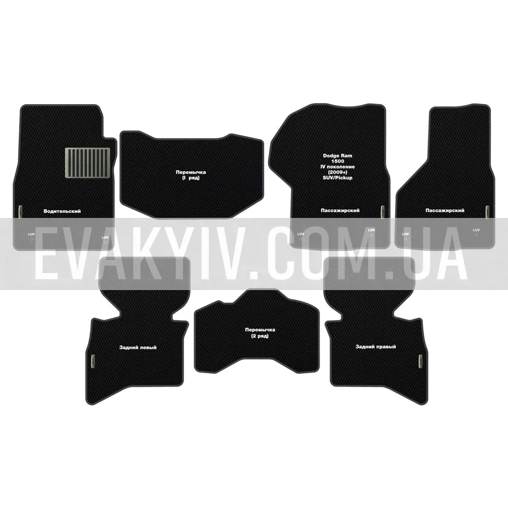 Dodge Ram 1500 2009-2018 IV покоління USA Pickup  4-х дверна 6-ти місна Quad Cab