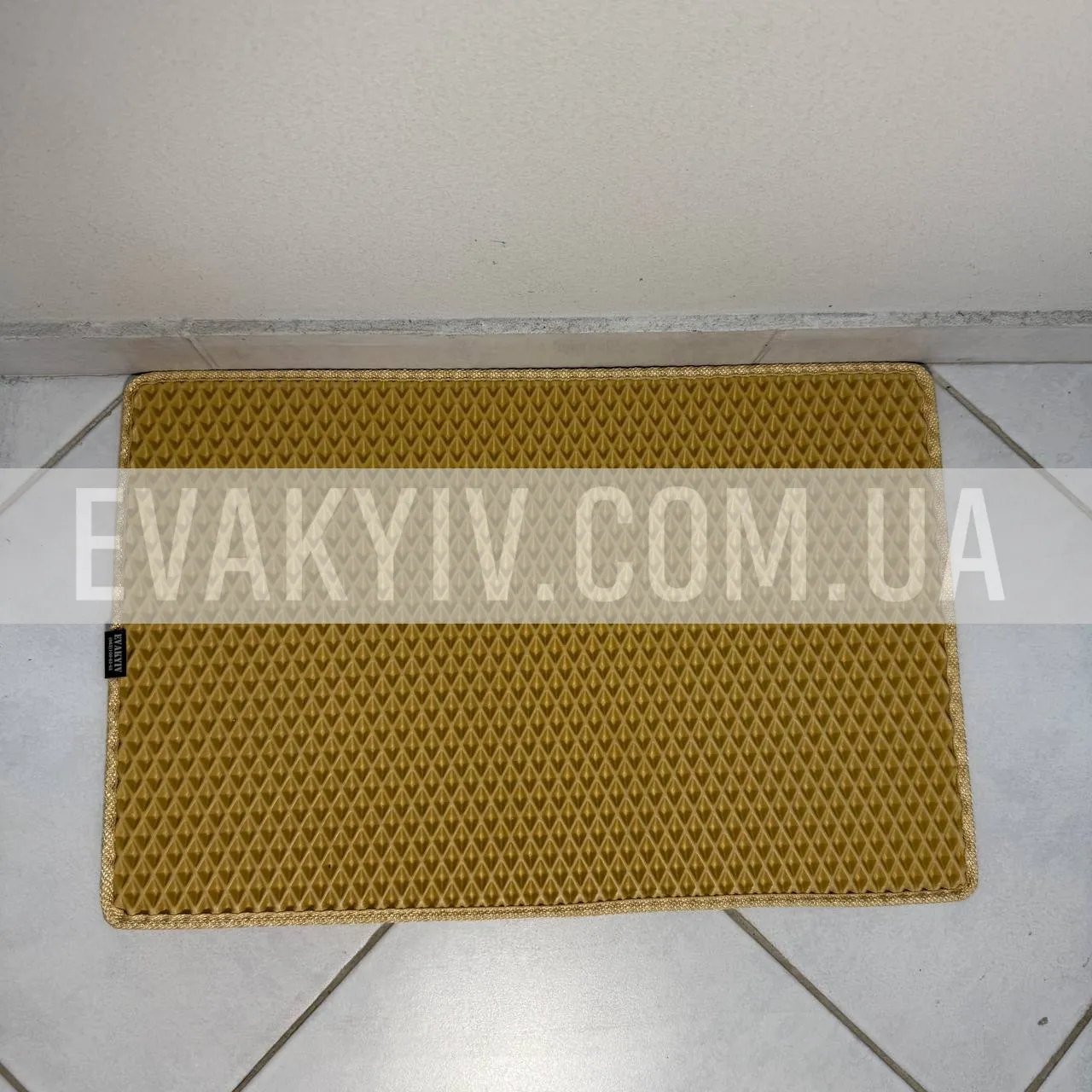 EVA килимок для дому  бежевий ромб