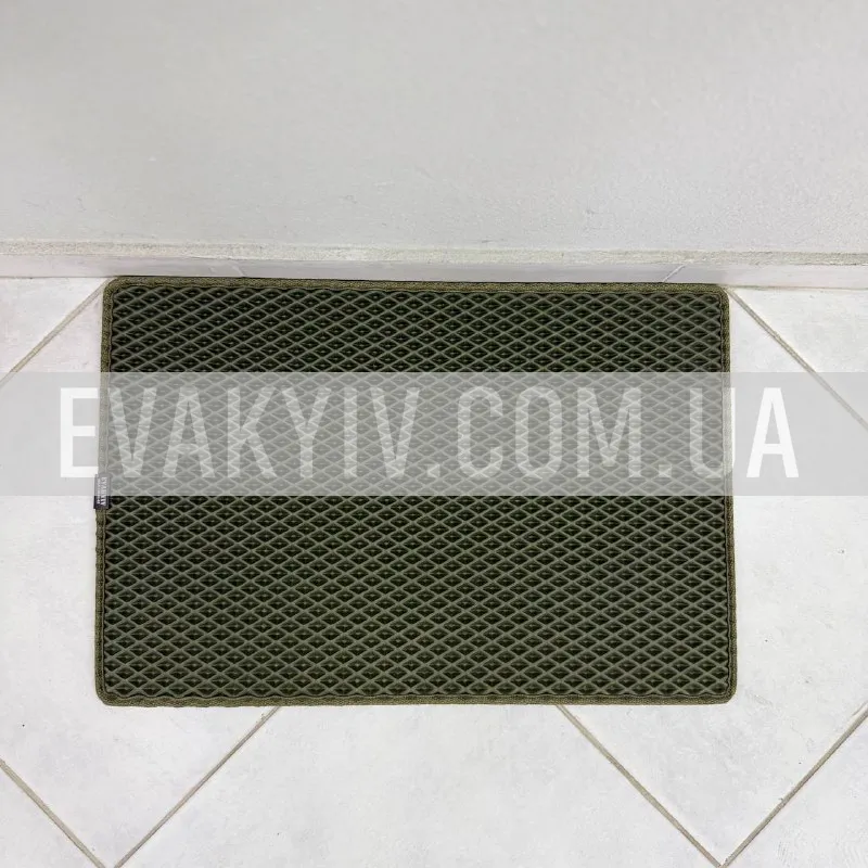 EVA килимок для дому  хакі ромб