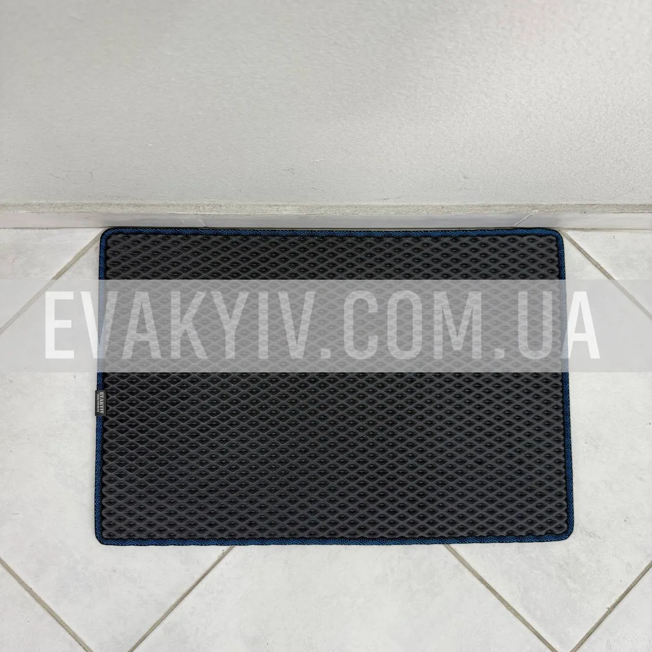 EVA килимок для дому  сірий ромб